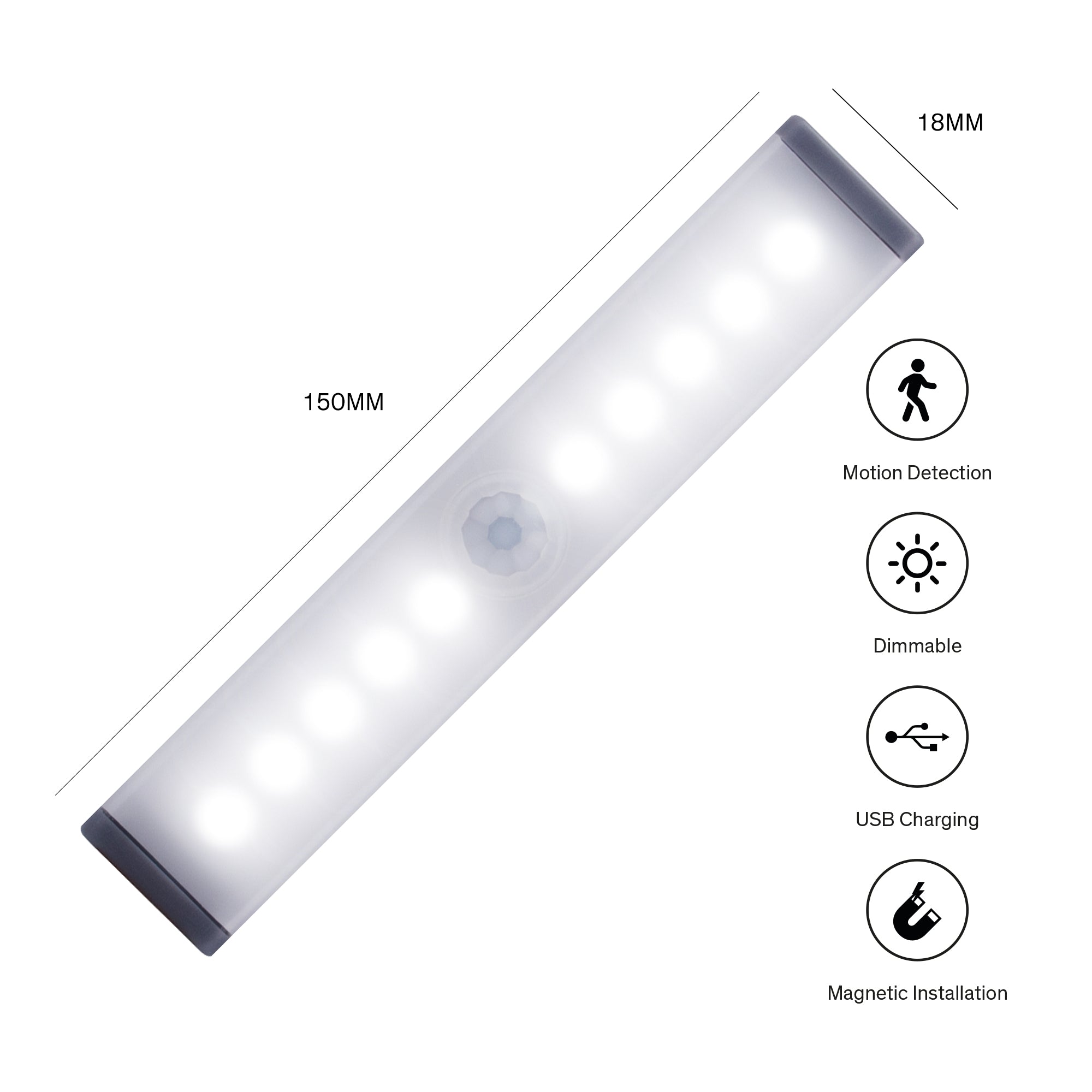 Sinji LED Sensor Light 150mm