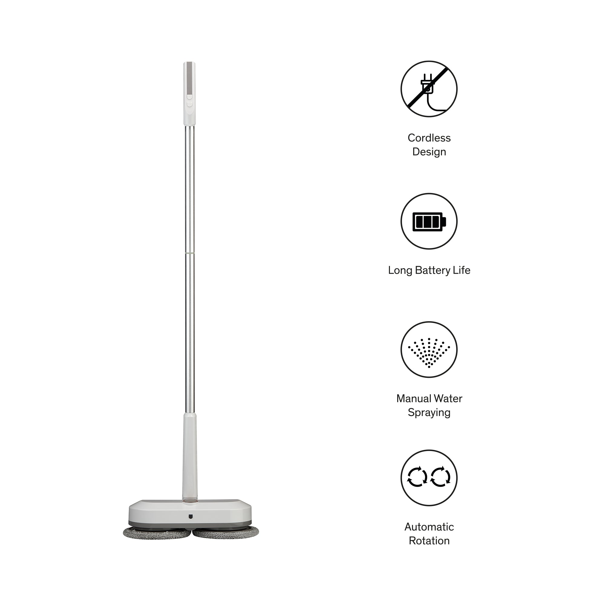 Sinji Electric Mop White