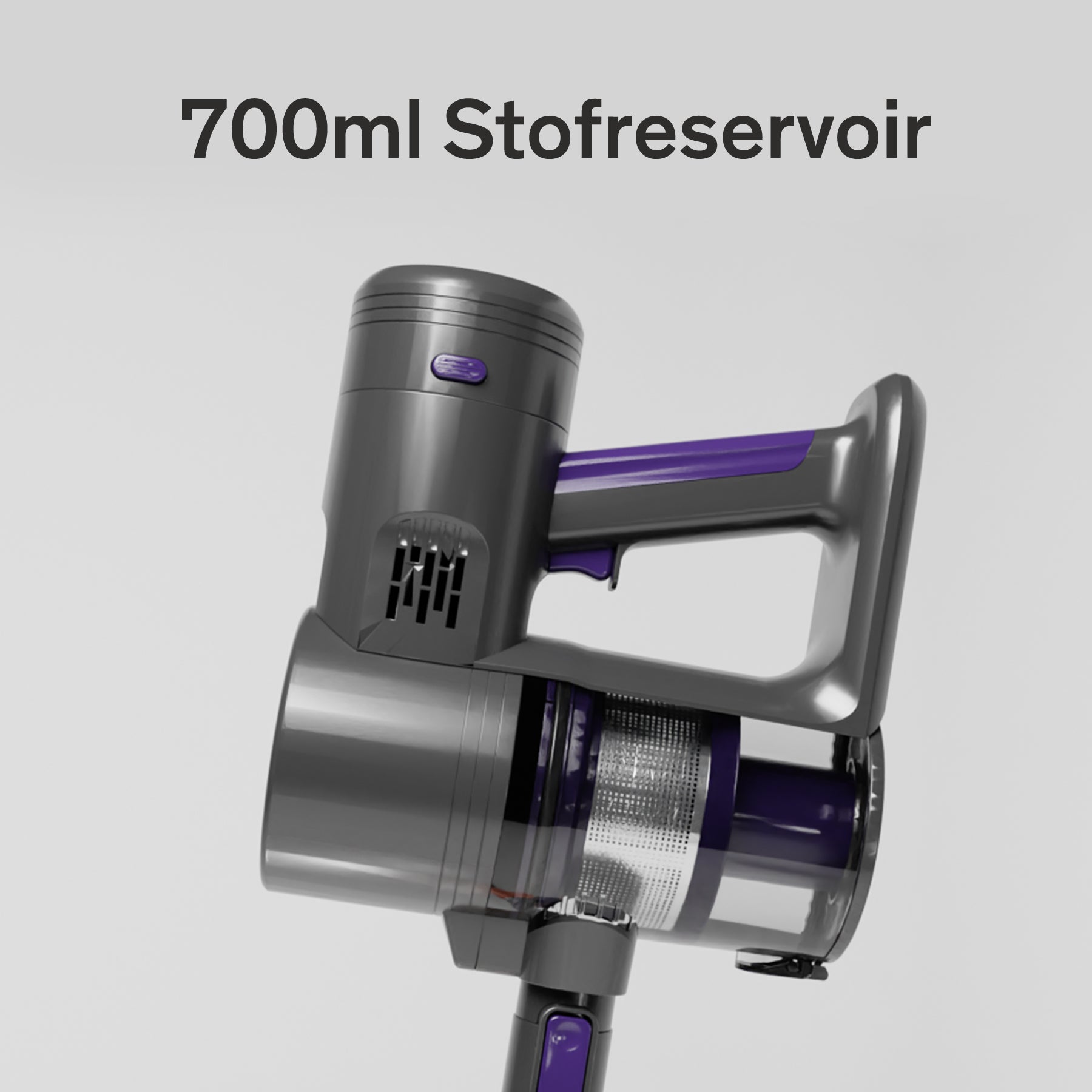 Sinji Cordless Vacuum Antracite/Purple
