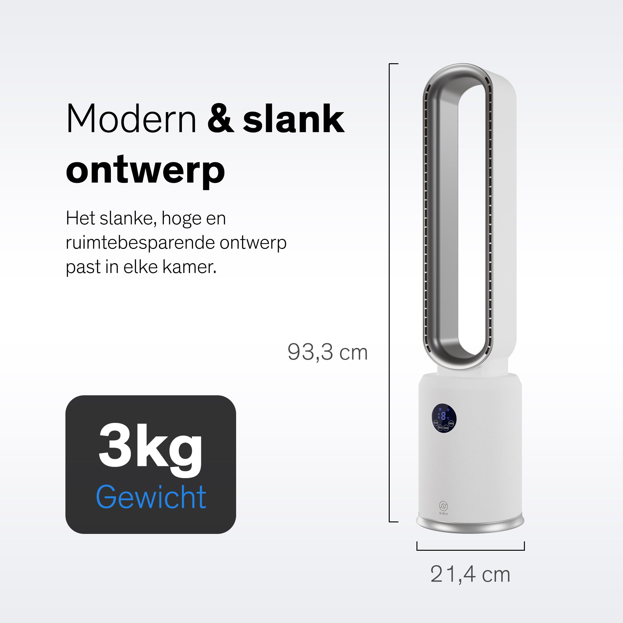 Sinji Hot-Cold Bladeless Fan