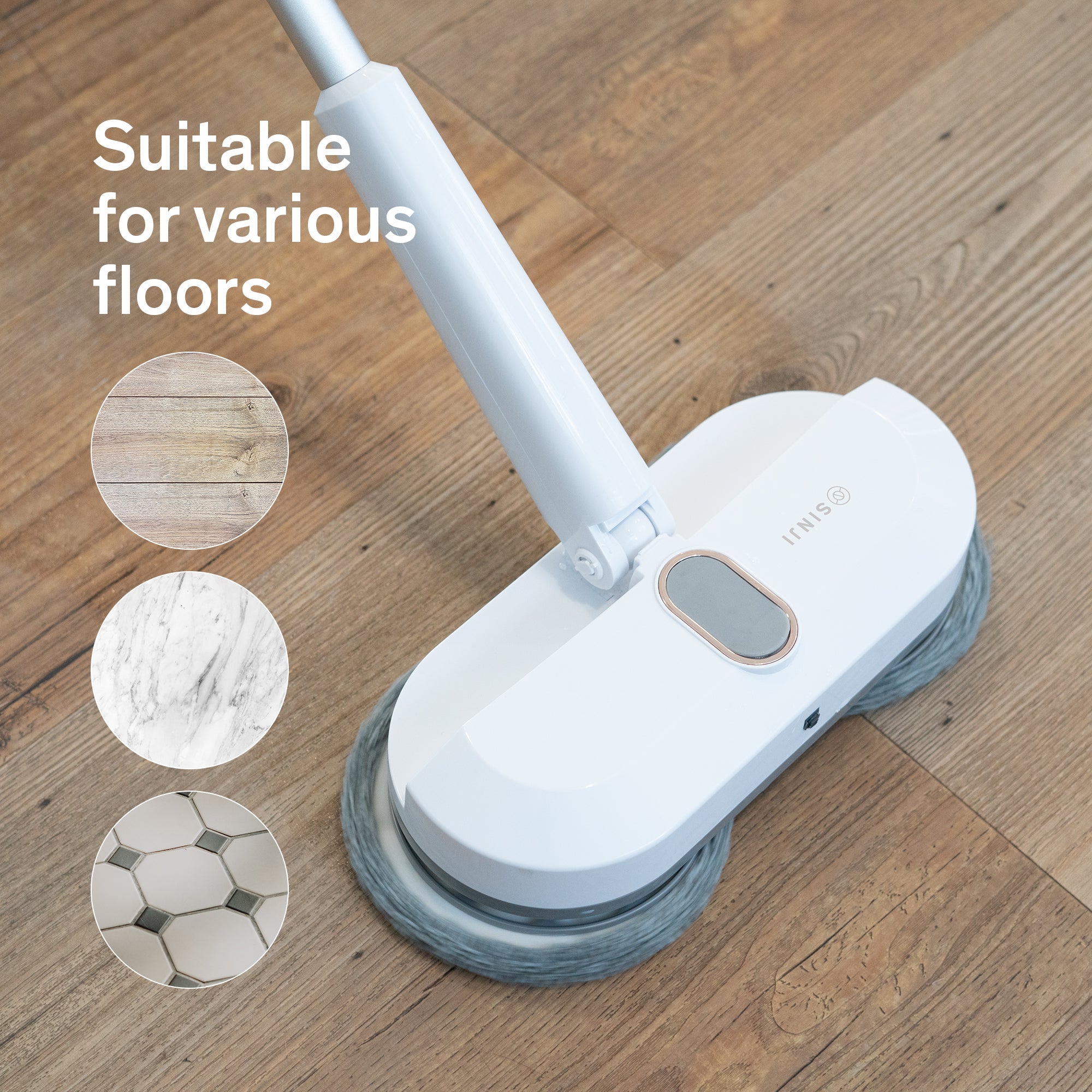Sinji Electric Mop White