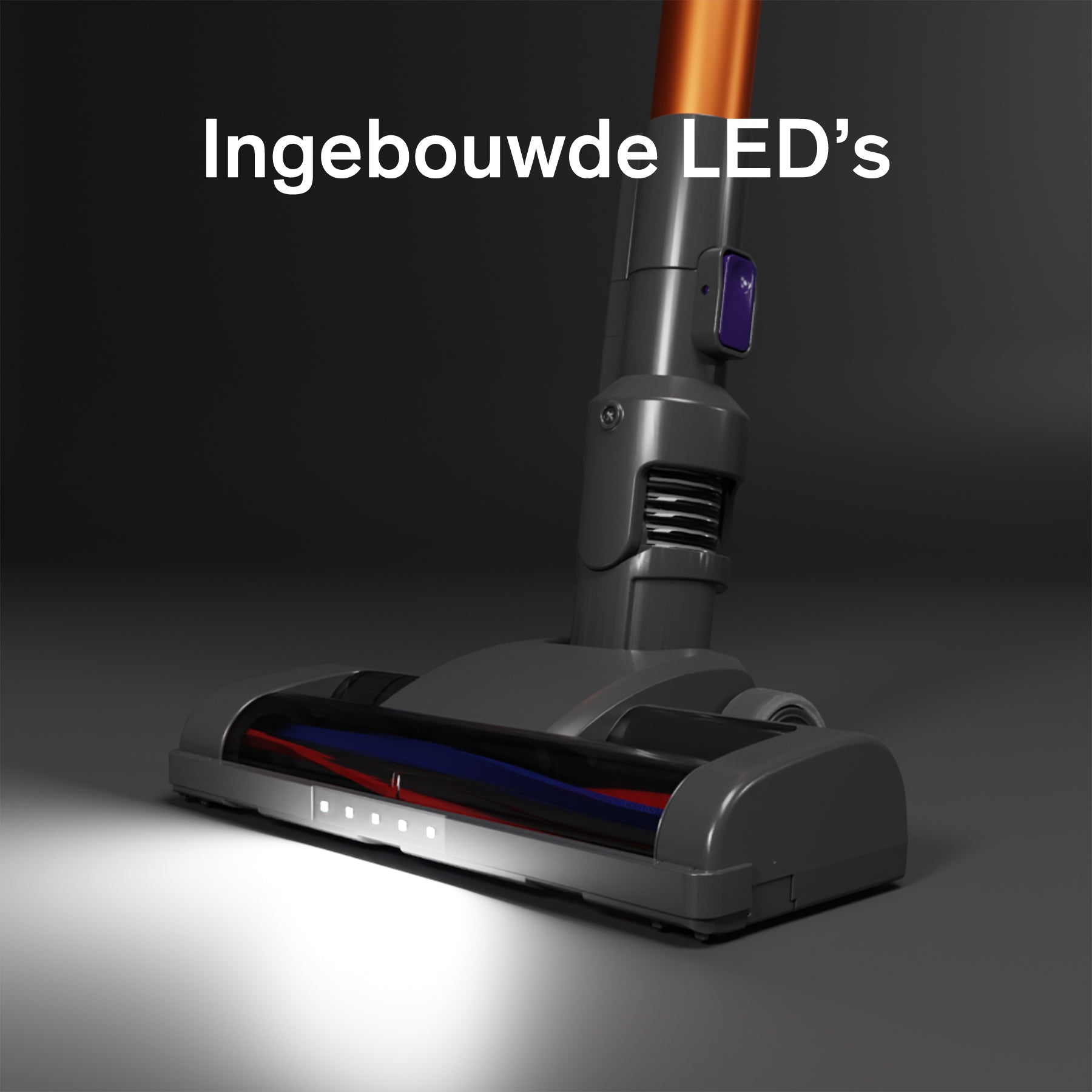 Sinji Cordless Vacuum Antracite/Purple