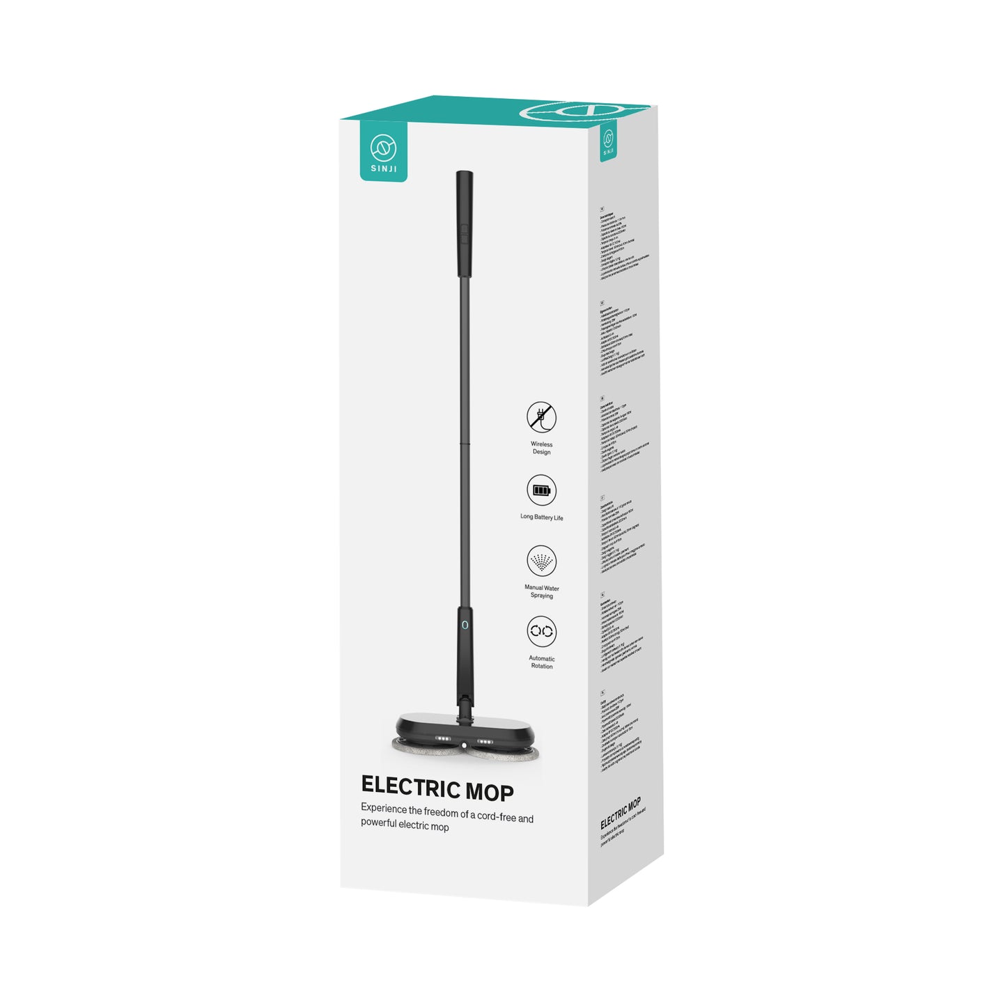 Sinji Electric Mop Black