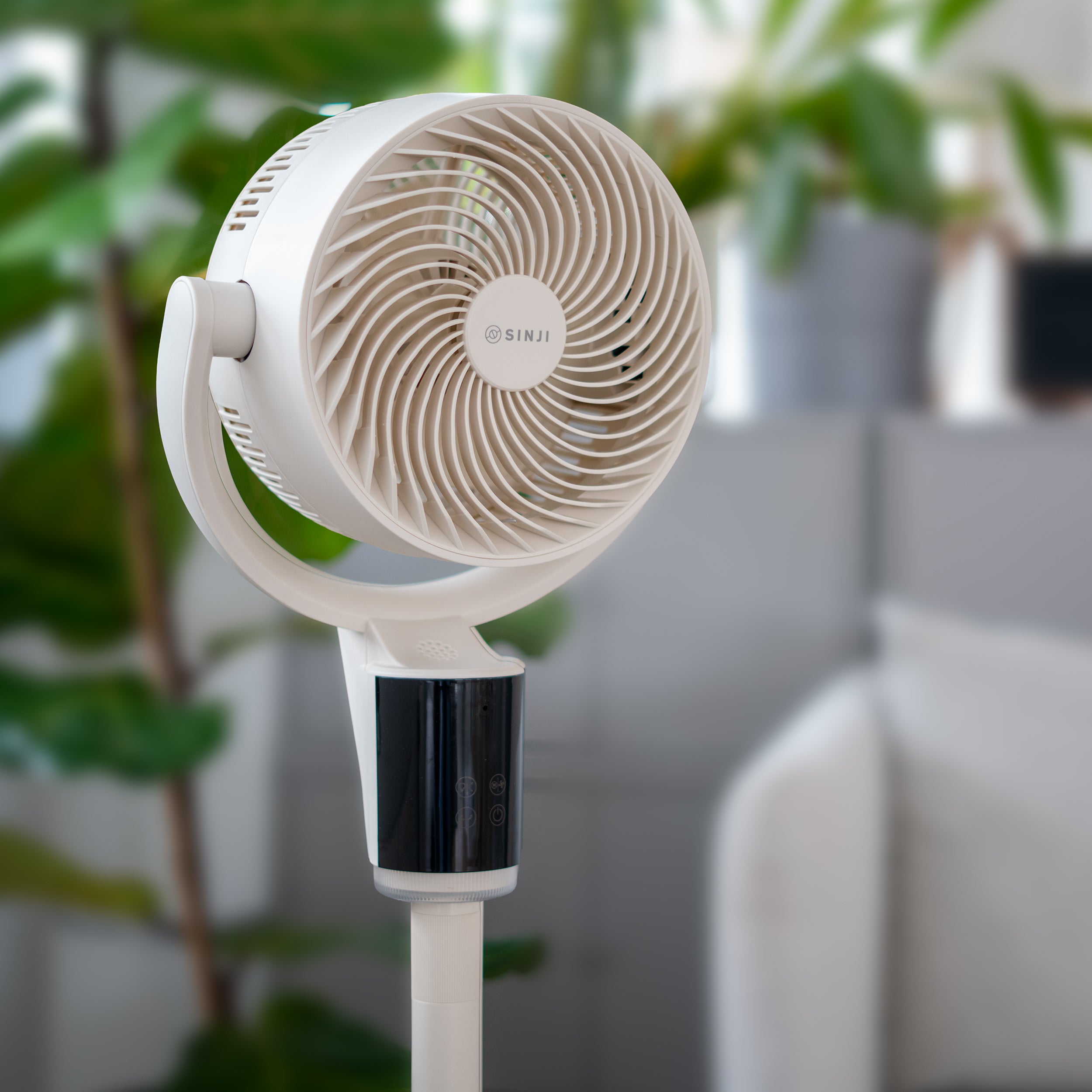 Sinji 3D Standing Fan - Beige