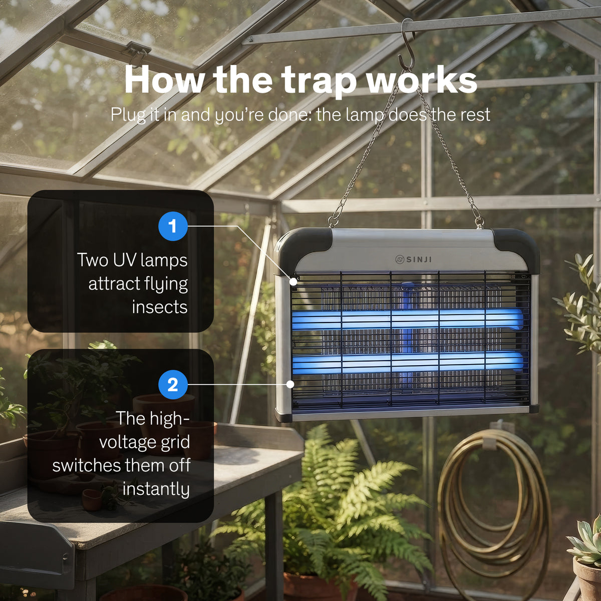 Sinji Electric Fly Zapper Panel