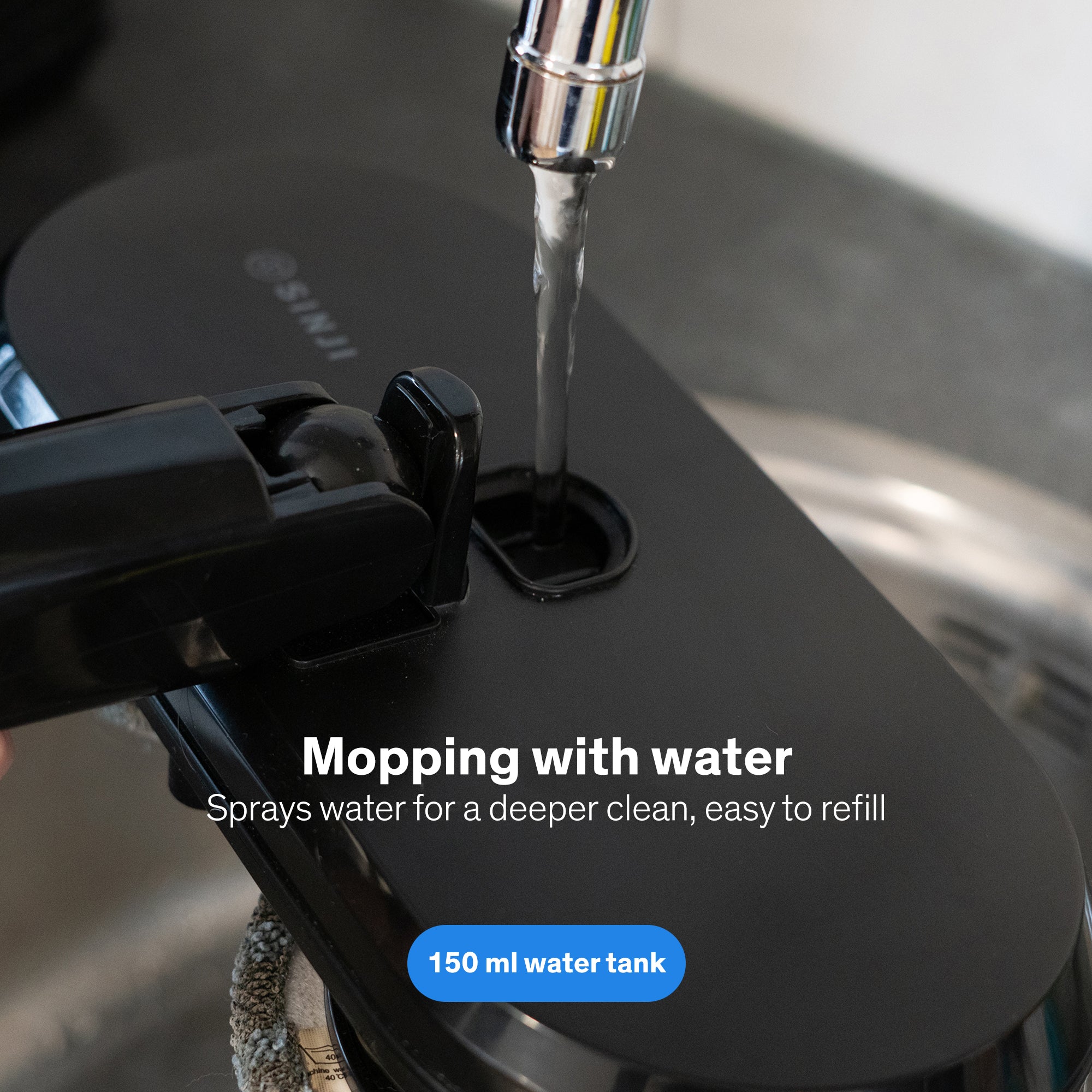 Sinji Electric Mop Black