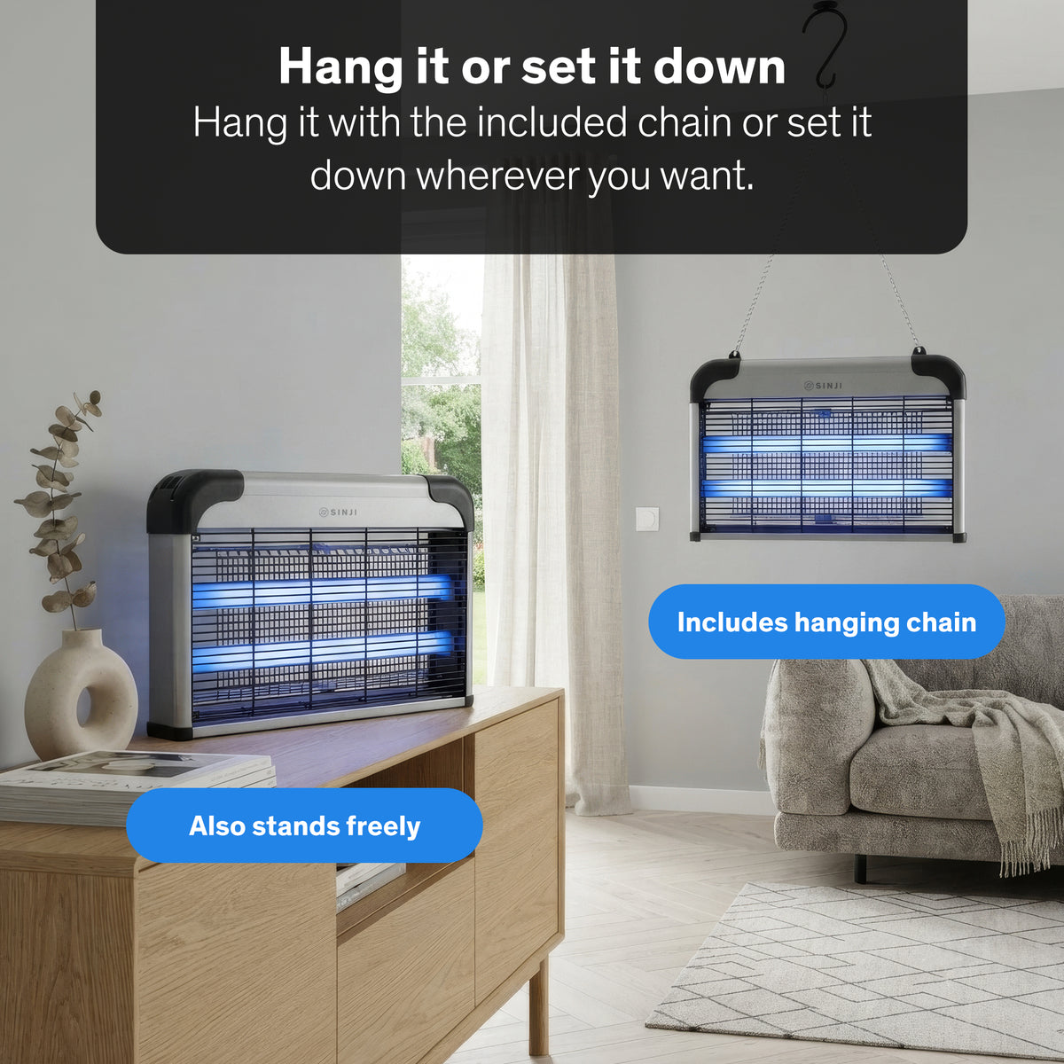 Sinji Electric Fly Zapper Panel