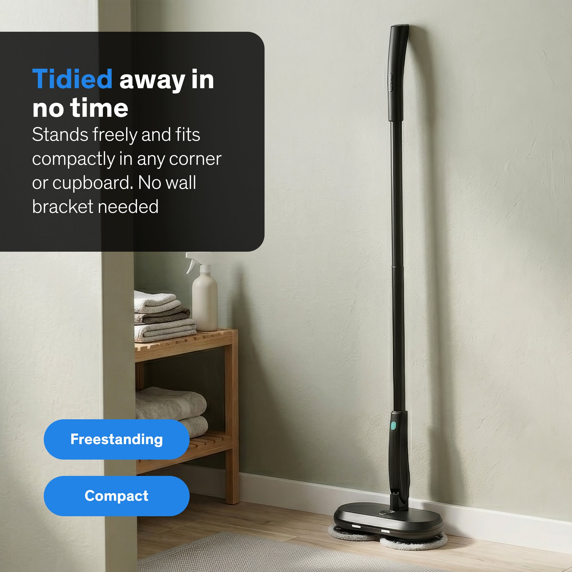 Sinji Electric Mop Black