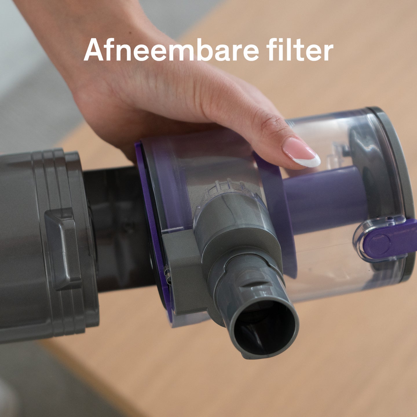 Sinji Cordless Vacuum Antracite/Purple