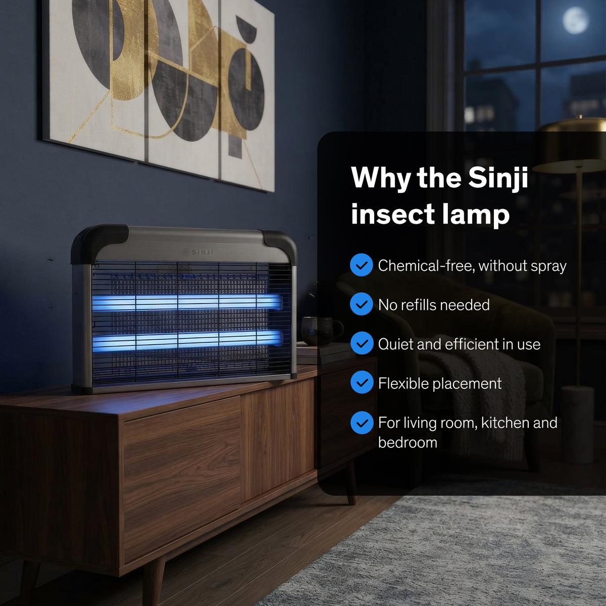 Sinji Electric Fly Zapper Panel