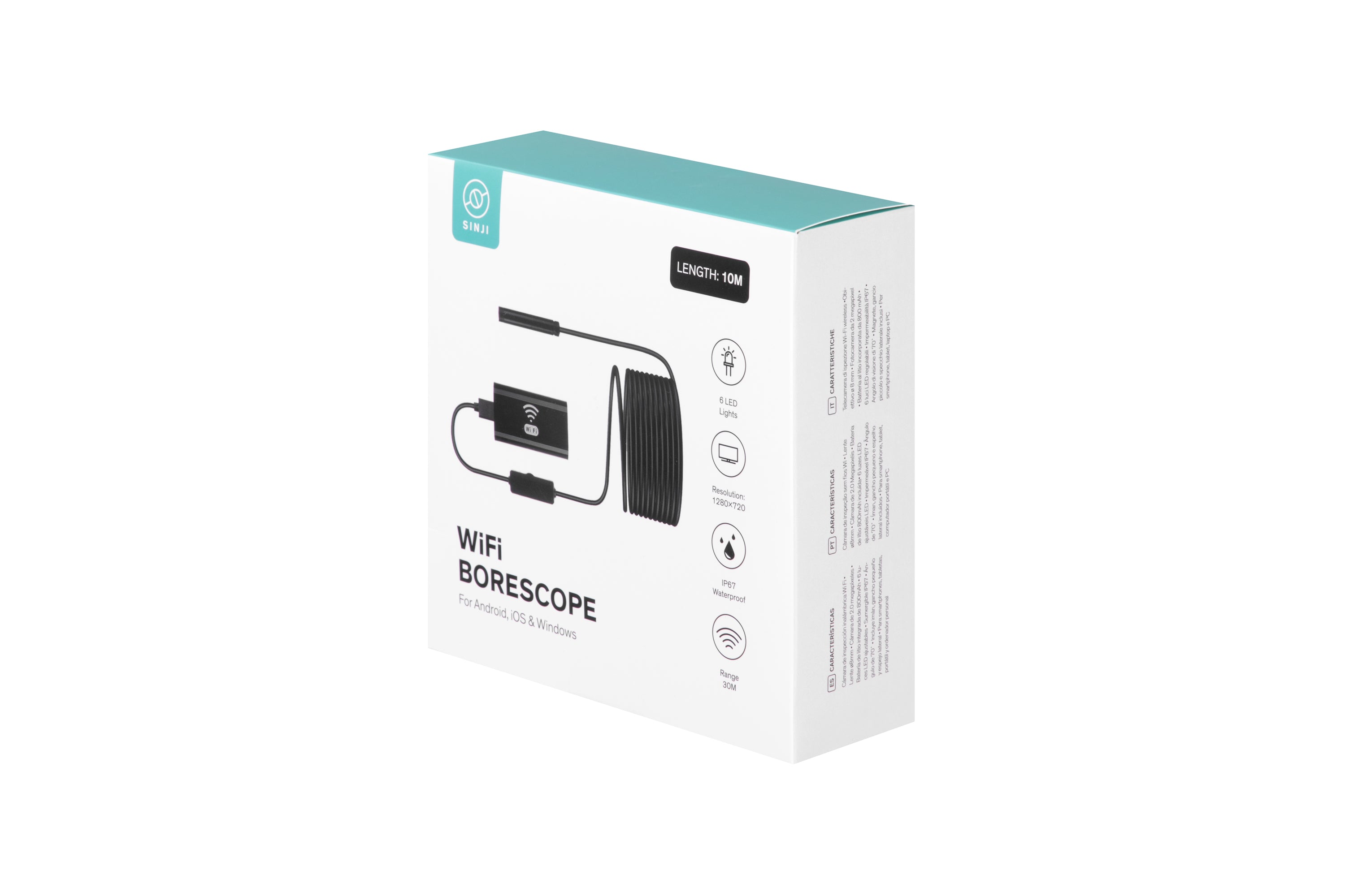 Sinji Borescope - 5 Meter - Black