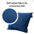 Sinji Cordless Heating Cushion Fleece - Grey