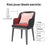 Sinji Cordless Heating Cushion Fleece - Grey