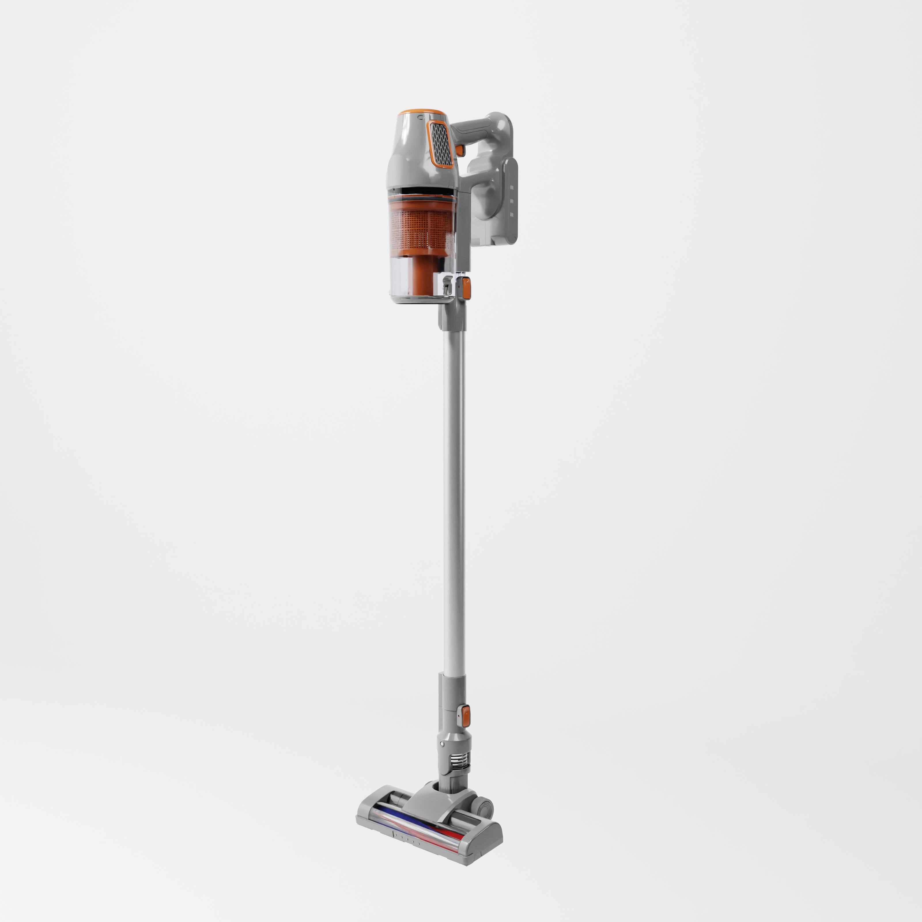 Sinji Cordless Vacuum Silver/Orange