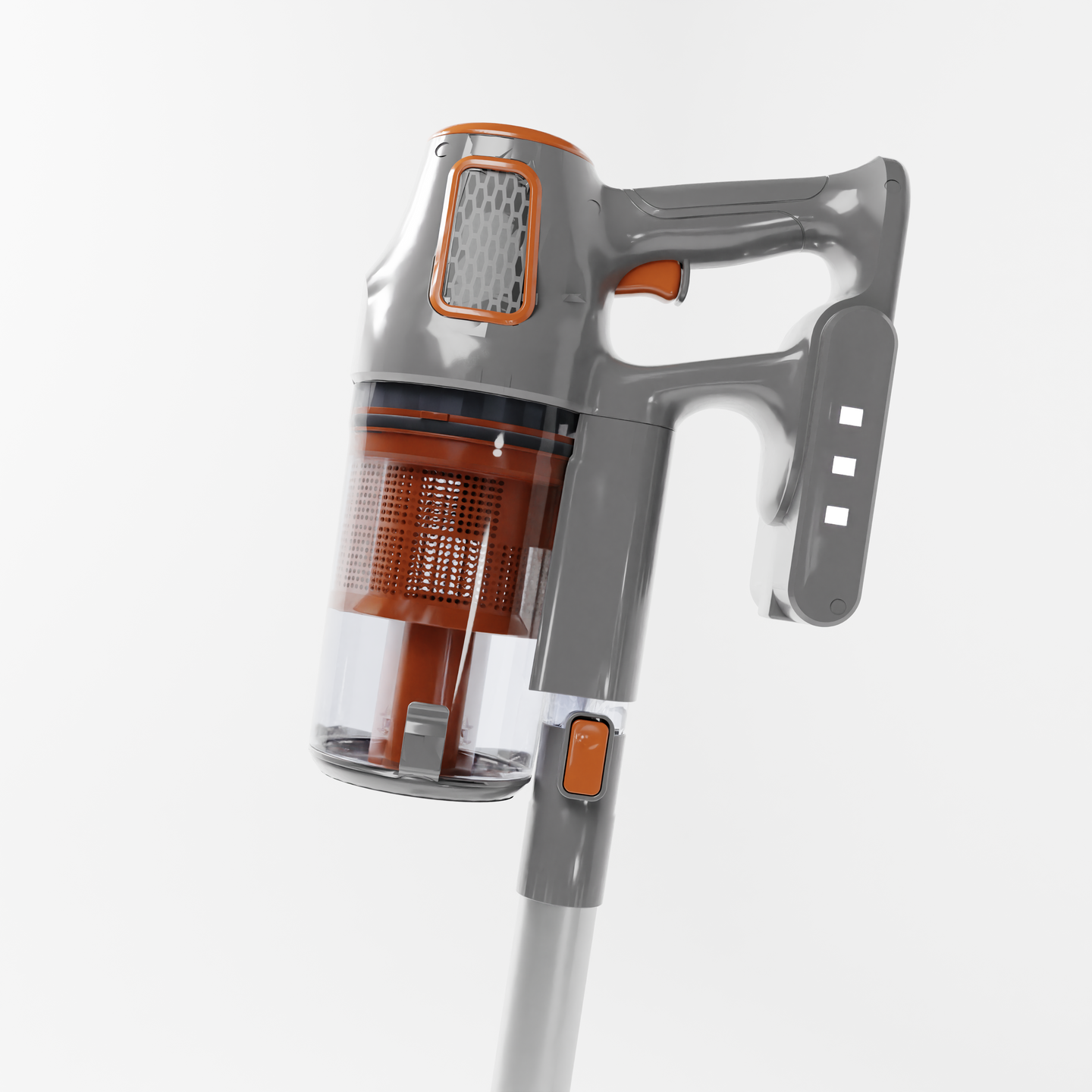 Sinji Cordless Vacuum Silver/Orange