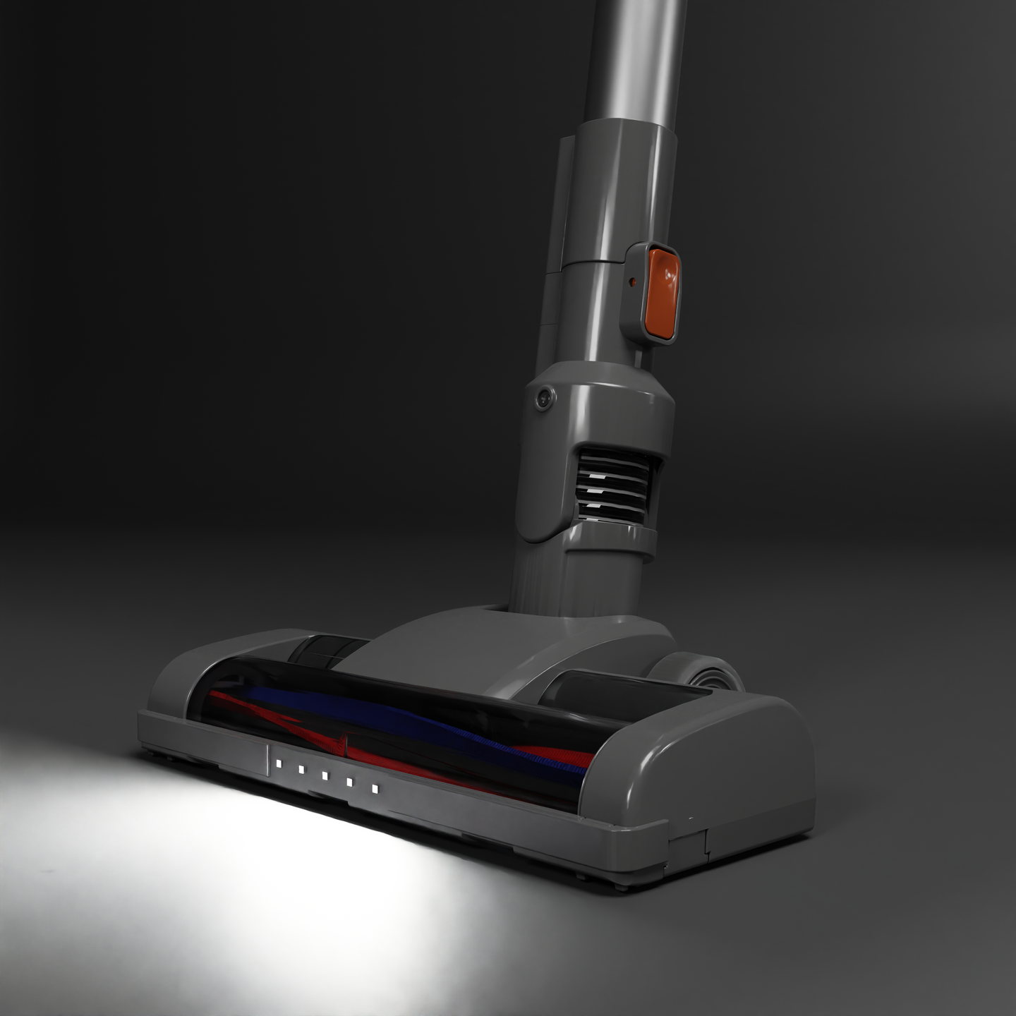Sinji Cordless Vacuum Silver/Orange