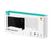 Sinji Smart Glass Panel Heater 1500w Black